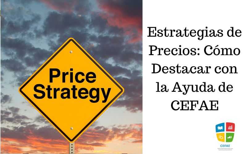 Estrategias de Precios: Cómo Destacar con la Ayuda de CEFAE
