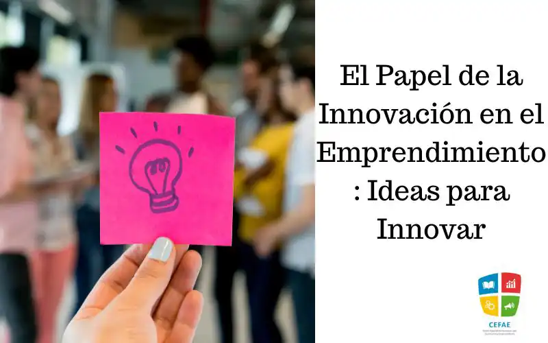 innovación en el emprendimiento