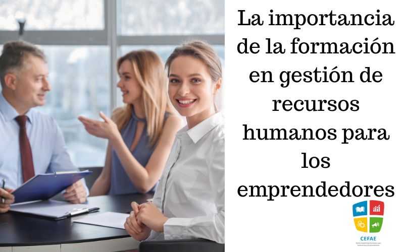 formación en gestión de recursos humanos