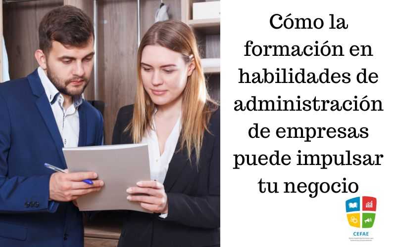 Formación habilidades administración